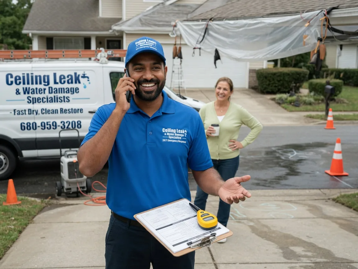 Ceiling Leak Cleanup Frostburg, MD FAQs